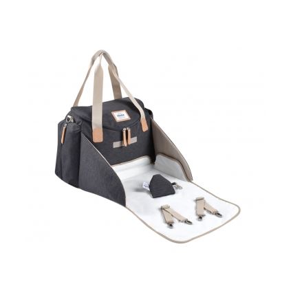 Beaba - Τσάντα αλλαγής ρούχων για καροτσάκι SYDNEY γκρι/μπεζ