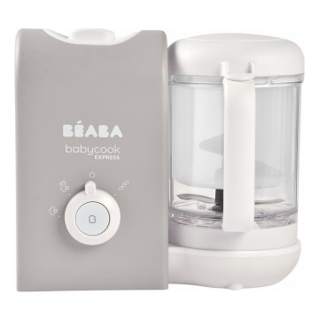 Beaba - Ατμομάγειρας 2 σε 1 BABYCOOK EXPRESS γκρι