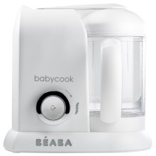 Beaba - Ατμομάγειρας με μπλέντερ BABYCOOK λευκό
