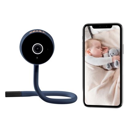 Beaba - Έξυπνη βρεφική συσκευή παρακολούθησης ZEN CONNECT 5V Wi-Fi μπλε