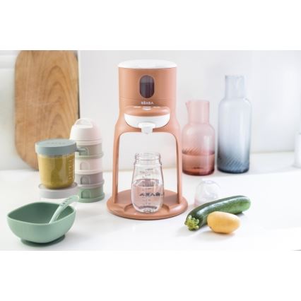 Beaba - Θερμαντήρας μπουκαλιών BIB'EXPRESSO 2σε1 πορτοκαλί