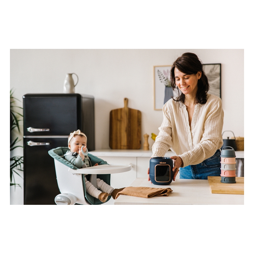 Beaba - Θερμαντήρας μπουκαλιών και αποστειρωτής 5σε1 σκούρο μπλε