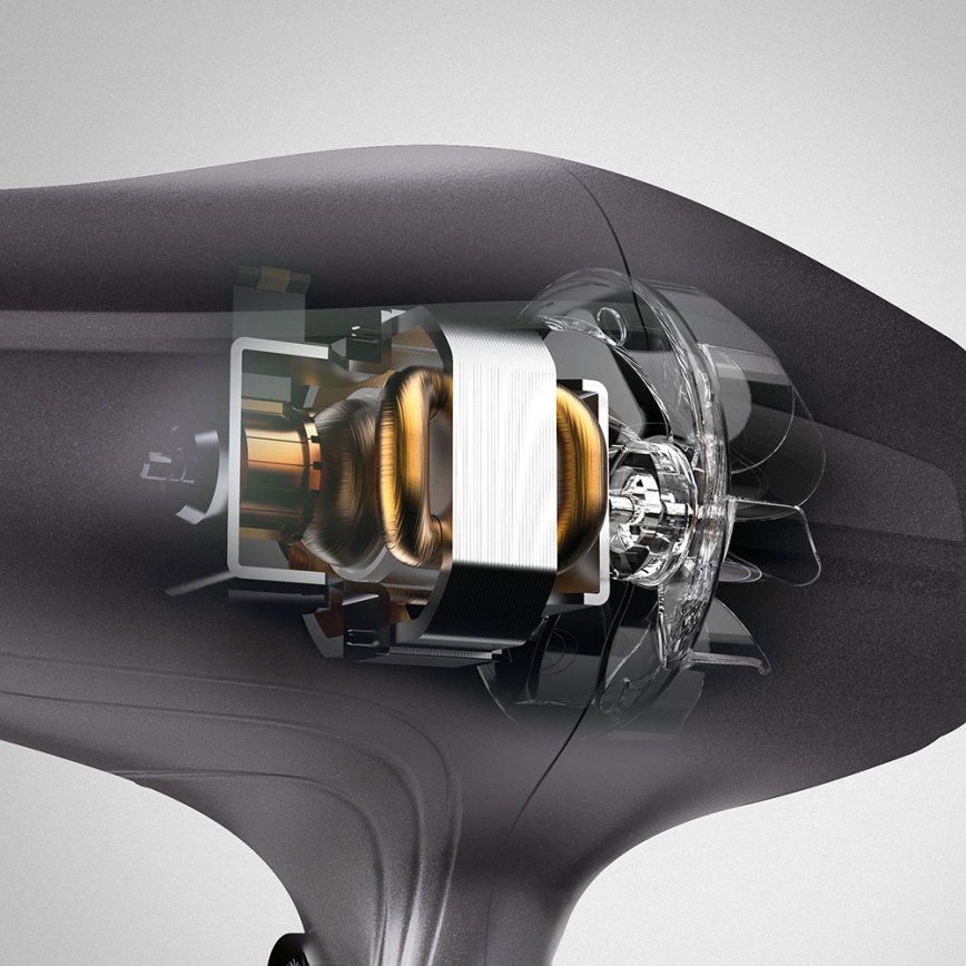 Bellissima 11859 - Πιστολάκι μαλλιών ULTRA SPEED 2200W/230V μαύρο