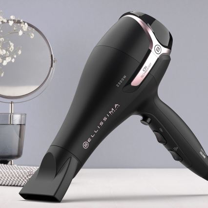 Bellissima 11860 - Σεσουάρ μαλλιών 2300W/230V, μαύρο/ρόζ