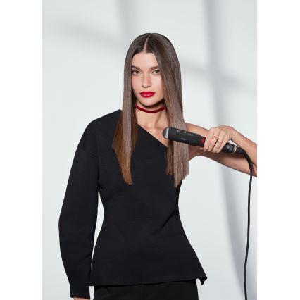 Bellissima 11948 - Ισιωτικό μαλλιών με οθόνη LCD INFRARED 60W/230V μαύρο