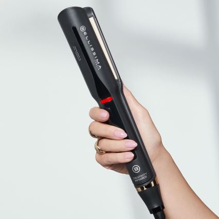 Bellissima 11948 - Ισιωτικό μαλλιών με οθόνη LCD INFRARED 60W/230V μαύρο