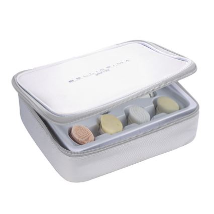 Bellissima 5167 - Βουρτσάκι καθαρισμού προσώπου PURE&LIGHT 1xAA σε κρεμ απόχρωση