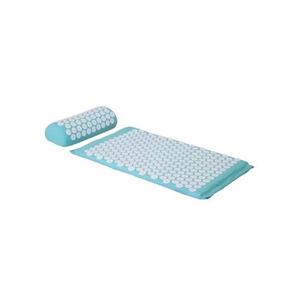 Beper - Σετ στρώματος και μαξιλαριού ακουπρέσουρας, σε χρώμα μέντας