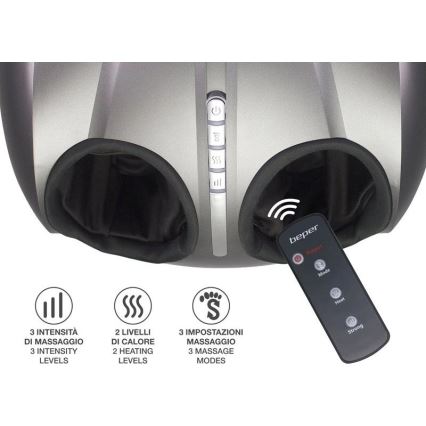 Beper - Συσκευή μασάζ ποδιών SHIATSU 36W/230V + τηλεχειριστήριο