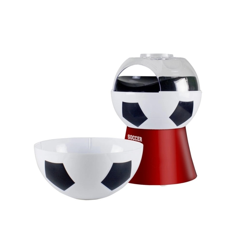 Beper - Ποπκορνιέρα 1200W/230V ποδοσφαιρική/κόκκινη