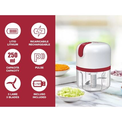 Beper - Επαναφορτιζόμενος ψιλοκοπτητής 30W/5V 1500 mAh 250 ml