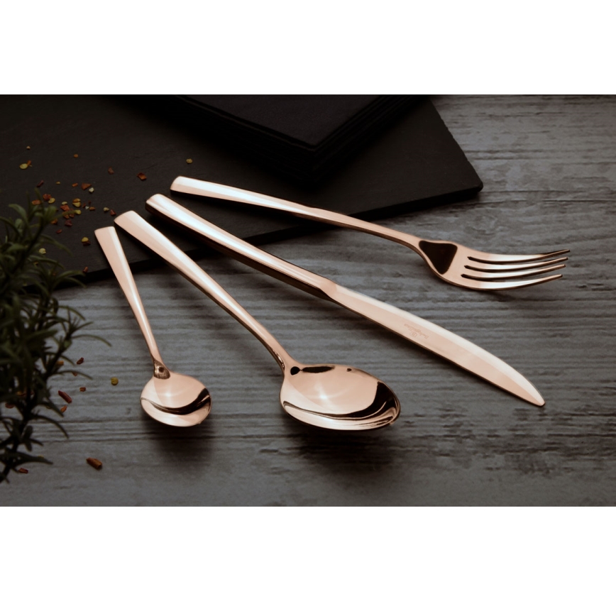 BerlingerHaus - Σετ 16 τεμαχίων ανοξείδωτα μαχαιροπίρουνα σε ροζ χρυσό