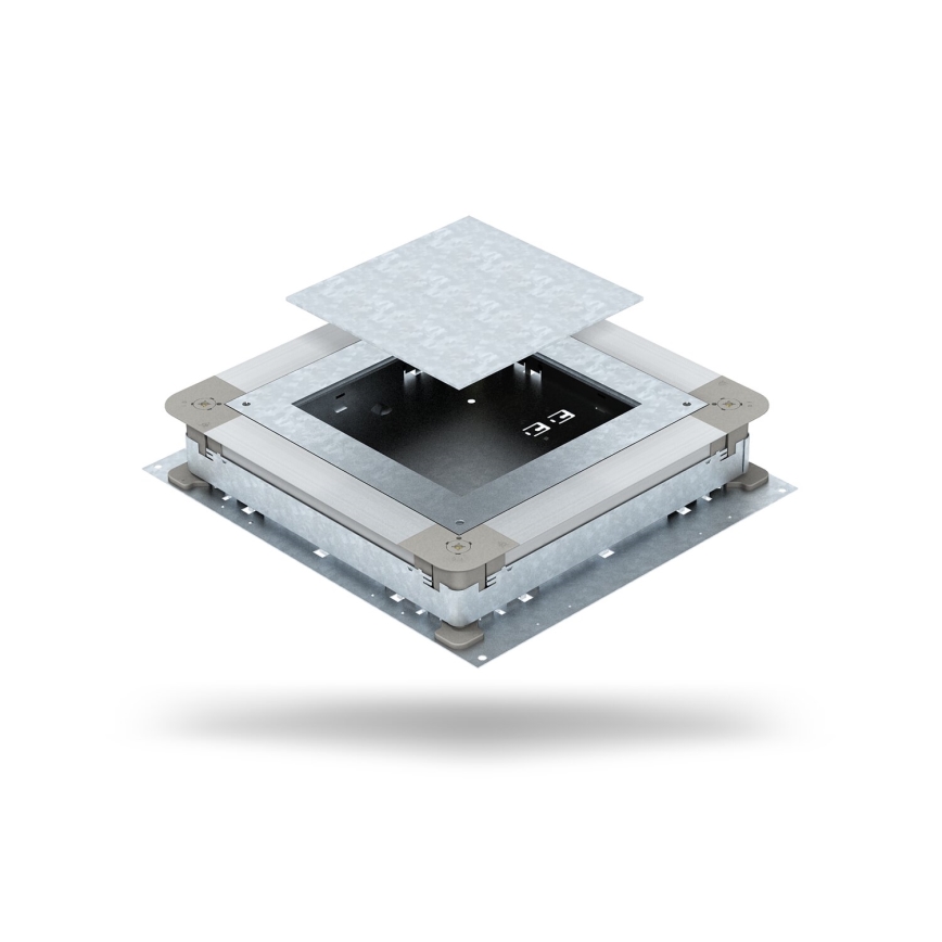 BETTERMANN - Κουτί ενδοδαπέδιο για τσιμέντο 18 στοιχείων (9 συσκευές45x45)