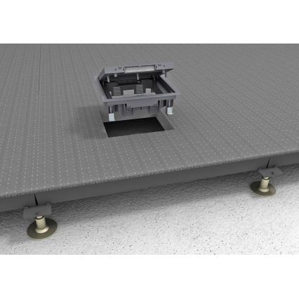 BETTERMANN - Ενδοδαπέδιο κουτί για διπλα δάπεδα 12 στοιχείων (6 συσκευές 45x45)