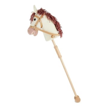 Bieco - Αλογάκι ιππασίας με στικ, Hobby horse GINGER άλογο