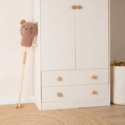 Bieco - Ξύλινο αλογάκι MIKA αρκουδάκι