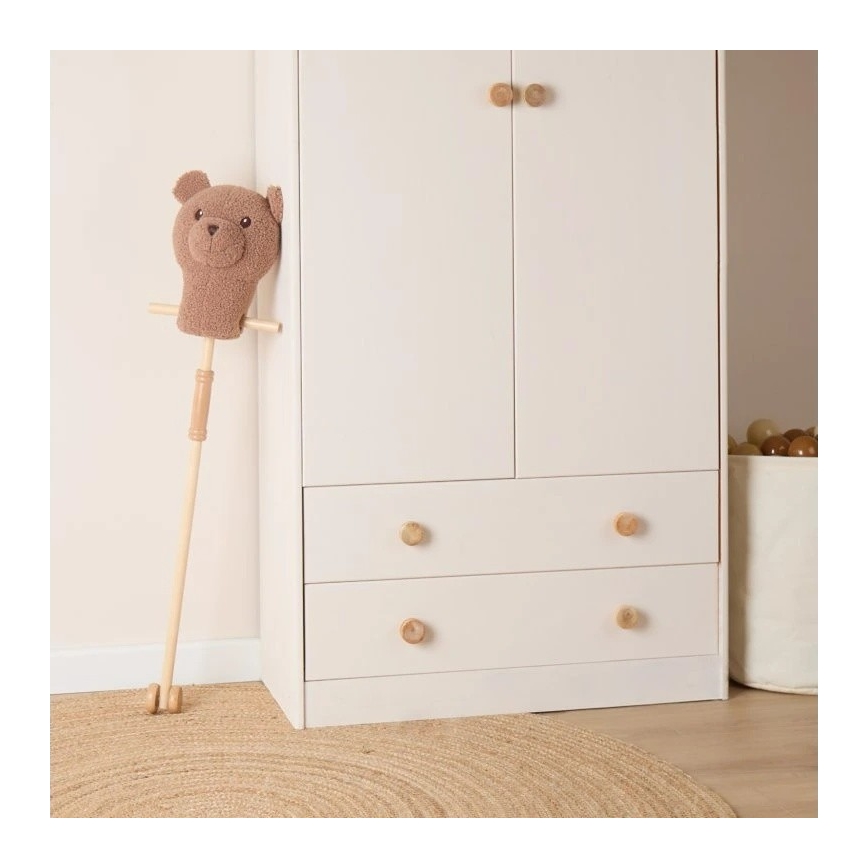 Bieco - Ξύλινο αλογάκι MIKA αρκουδάκι