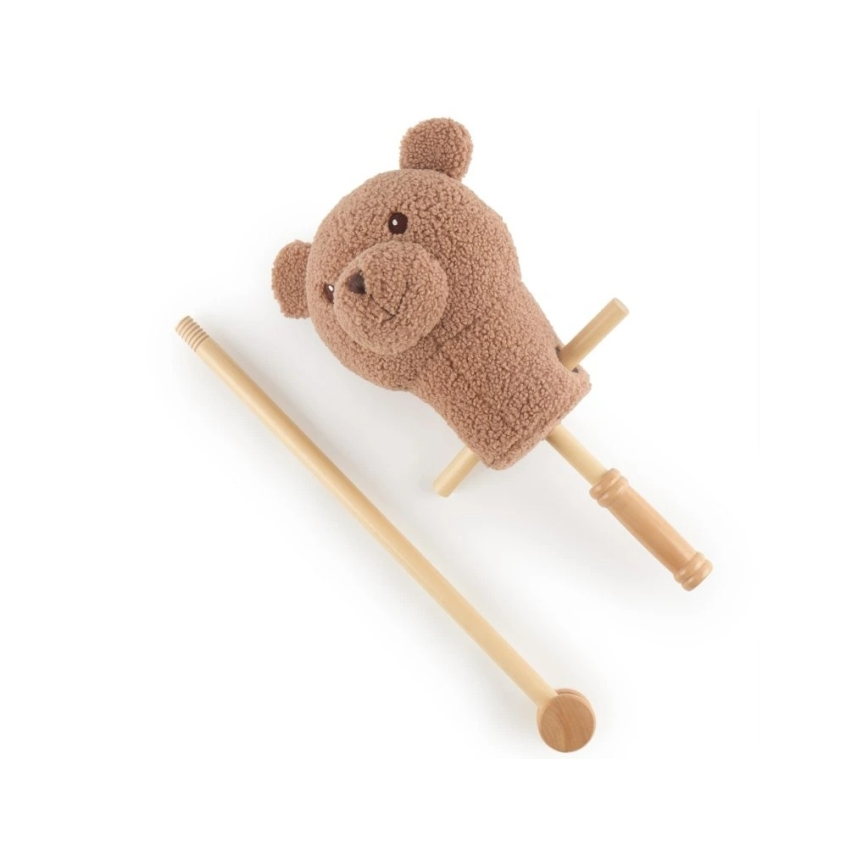 Bieco - Ξύλινο αλογάκι MIKA αρκουδάκι