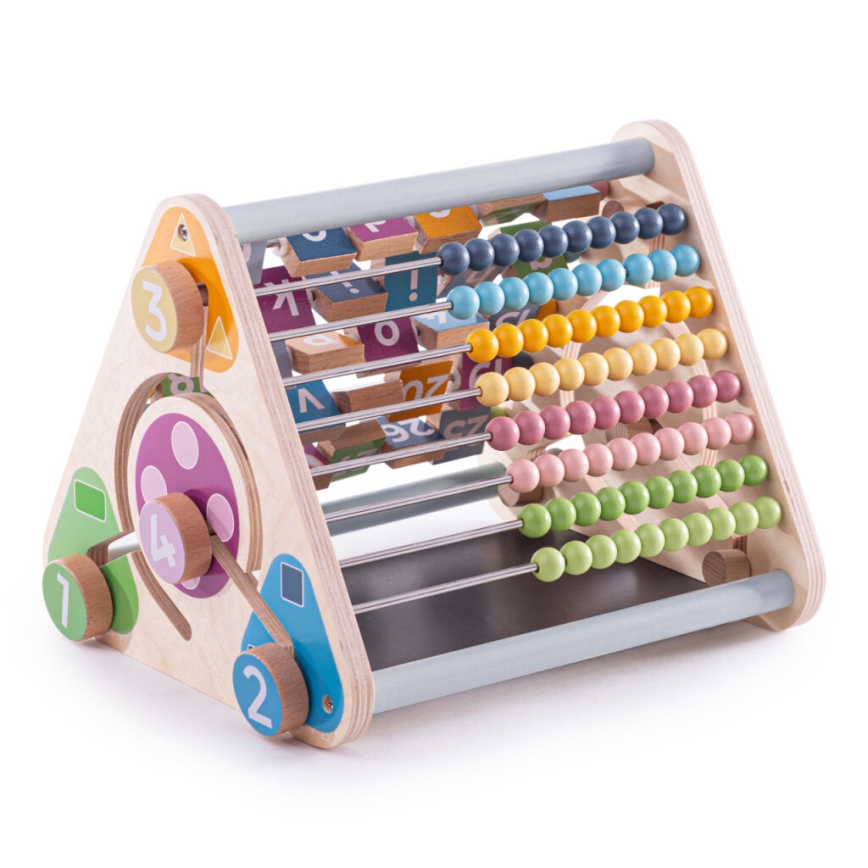 Bigjigs Toys - Τρίγωνο δραστηριοτήτων με ζωάκια