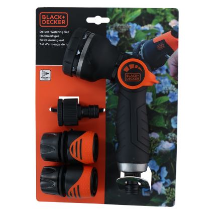 BLACK+DECKER - Πιστόλι νερού με 3 εξαρτήματα