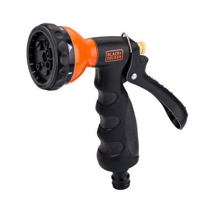 BLACK+DECKER - Πιστόλι ποτίσματος με 3 συνδέσμους