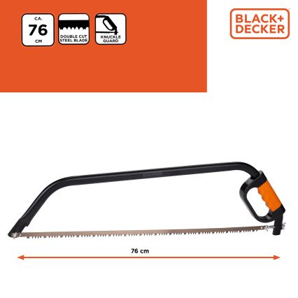 BLACK+DECKER - Τοξοπρίονο 76 cm