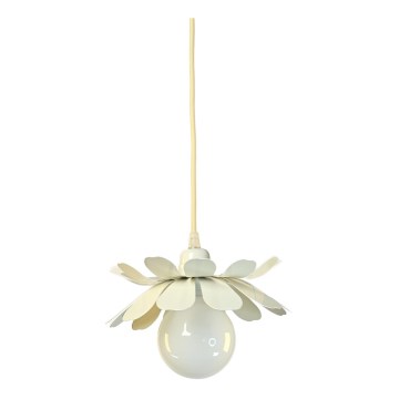 Bohemia-Design - Κρεμαστό φωτιστικό με καλώδιο 1xE27/60W/230V κρεμ