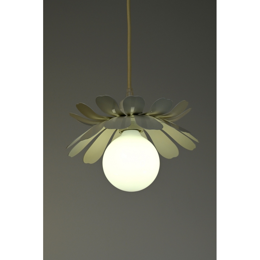 Bohemia-Design - Κρεμαστό φωτιστικό με καλώδιο 1xE27/60W/230V κρεμ
