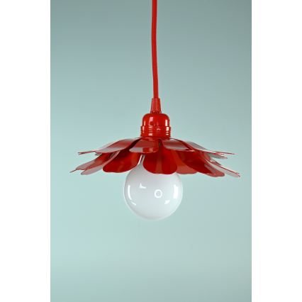 Bohemia-Design - Κρεμαστό φωτιστικό με καλώδιο 1xE27/60W/230V κόκκινο