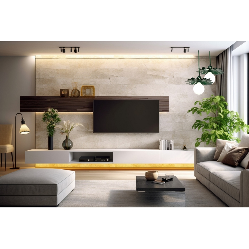 Bohemia-Design - Κρεμαστό φωτιστικό με καλώδιο 1xE27/60W/230V πράσινο