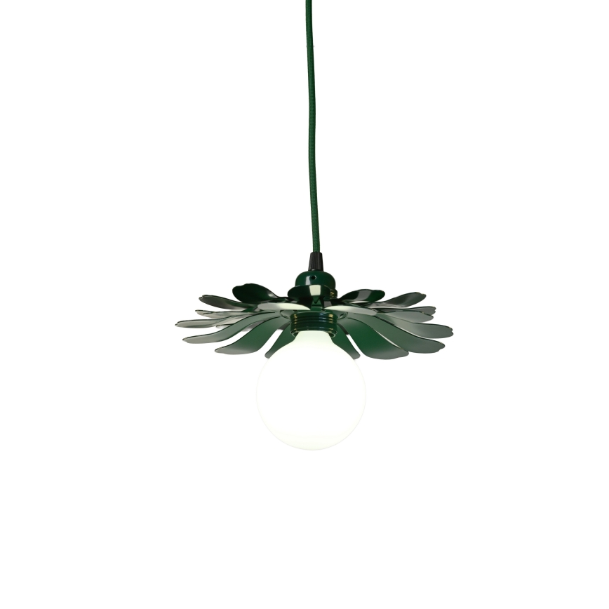 Bohemia-Design - Κρεμαστό φωτιστικό με καλώδιο 1xE27/60W/230V πράσινο