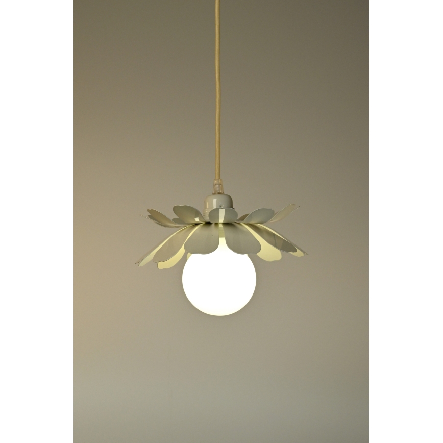 Bohemia-Design - Κρεμαστό φωτιστικό με καλώδιο 1xE27/60W/230V εκρού
