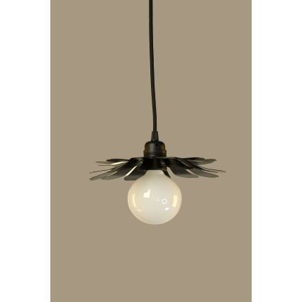Bohemia-Design - Κρεμαστό φωτιστικό με καλώδιο 1xE27/60W/230V μαύρο