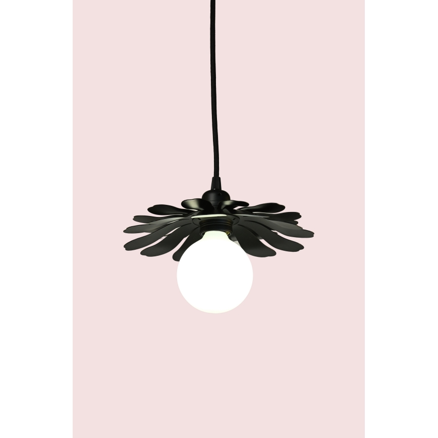 Bohemia-Design - Κρεμαστό φωτιστικό με καλώδιο 1xE27/60W/230V μαύρο