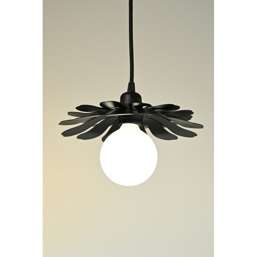 Bohemia-Design - Κρεμαστό φωτιστικό με καλώδιο 1xE27/60W/230V μαύρο