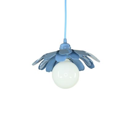 Bohemia-Design - Κρεμαστό φωτιστικό με καλώδιο 1xE27/60W/230V μπλε