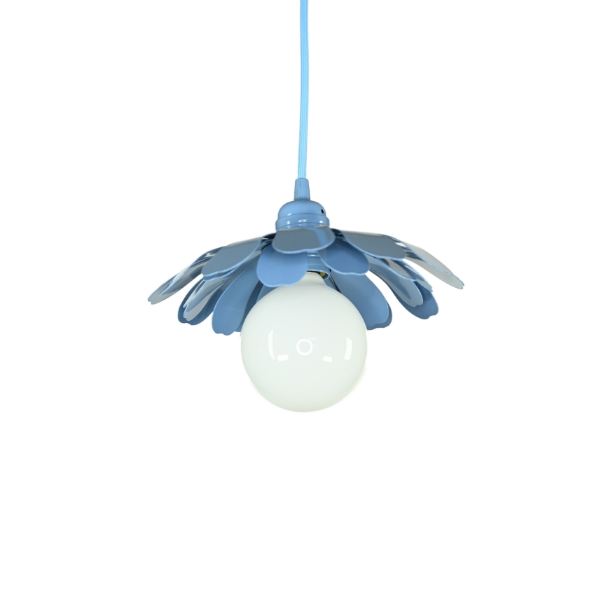 Bohemia-Design - Κρεμαστό φωτιστικό με καλώδιο 1xE27/60W/230V μπλε