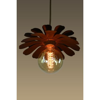 Bohemia-Design - Κρεμαστό φωτιστικό με καλώδιο 1xE27/60W/230V μπρονζέ