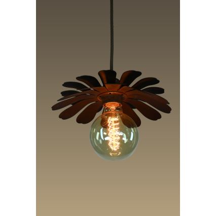 Bohemia-Design - Κρεμαστό φωτιστικό με καλώδιο 1xE27/60W/230V μπρονζέ