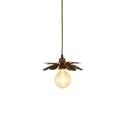 Bohemia-Design - Κρεμαστό φωτιστικό με καλώδιο 1xE27/60W/230V μπρονζέ