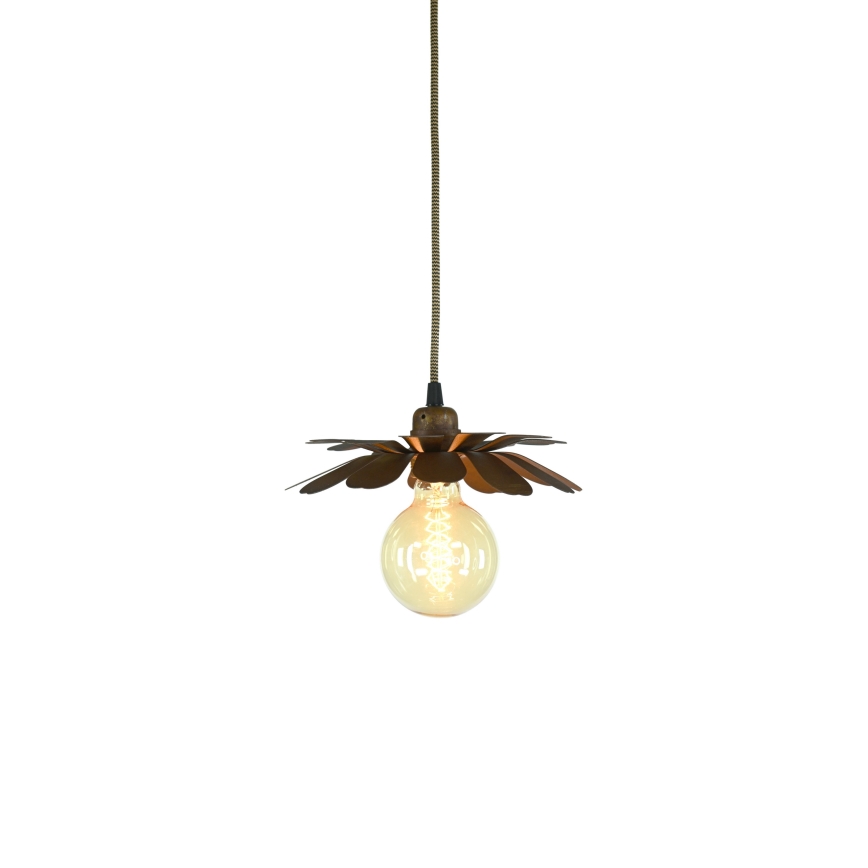 Bohemia-Design - Κρεμαστό φωτιστικό με καλώδιο 1xE27/60W/230V μπρονζέ