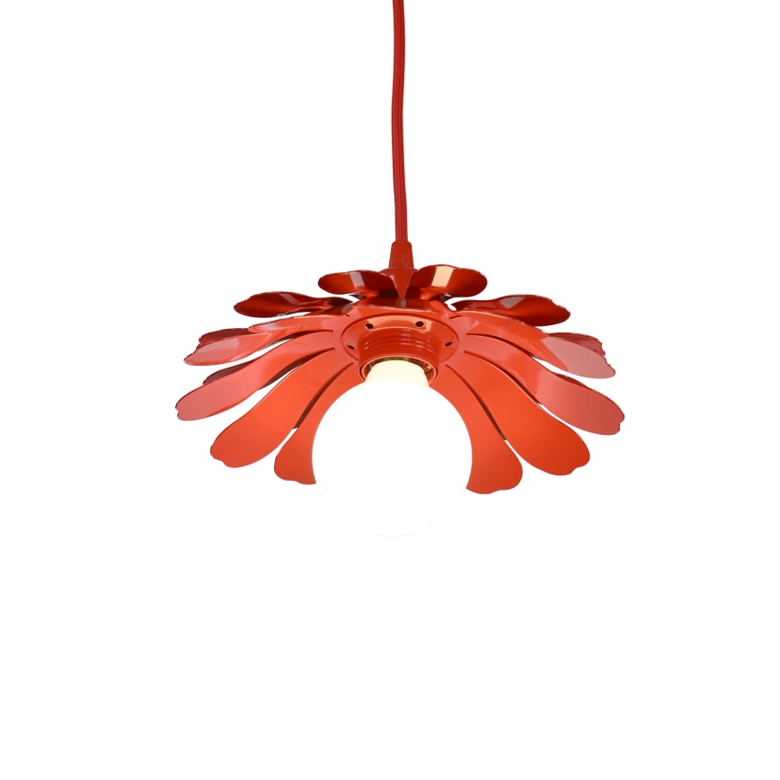 Bohemia-Design - Κρεμαστό φωτιστικό οροφής με καλώδιο 1xE27/60W/230V κόκκινο