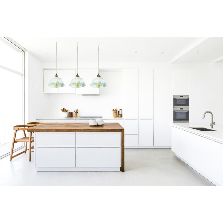 Bohemia-Design - Πορσελάνινο κρεμαστό φωτιστικό με καλώδιο 1xE27/60W/230V