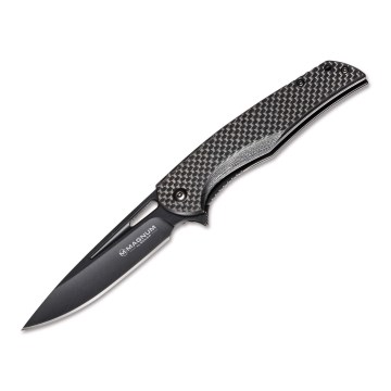Böker - Σουγιάς τσέπης Magnum Black Carbon 20,5 cm