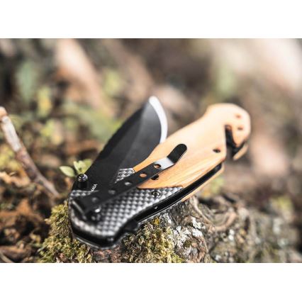 Böker - Σουγιάς τσέπης Magnum Blomkvist Olive 20,5 cm ξύλο ελιάς