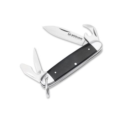 Böker - Πολυλειτουργικός σουγιάς τσέπης Magnum Classic Pocket Steel 16 cm/4 λειτουργίες παλίσανδρος