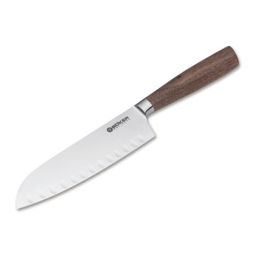 Böker - Μαχαίρι κουζίνας Santoku CORE 16,5 cm, καρυδιά