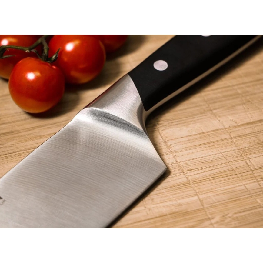 Böker - Μαχαίρι κουζίνας Santoku FORGE 16 cm μαύρο