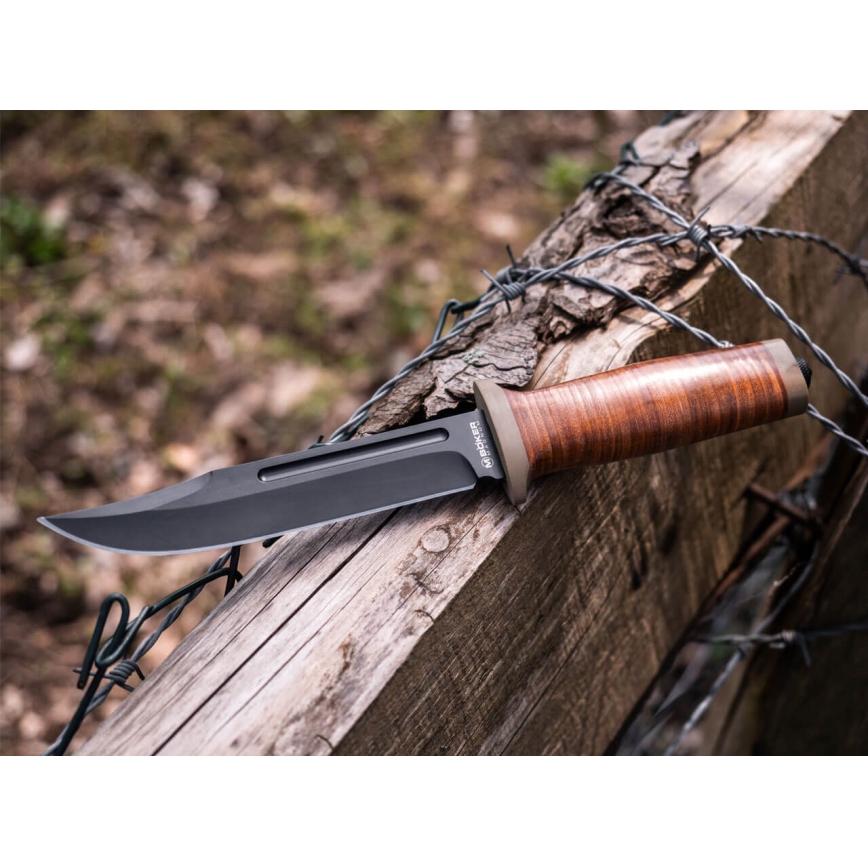Böker - Μαχαίρι με σταθερή λεπίδα Ranger Field Bowie, 27 εκ.