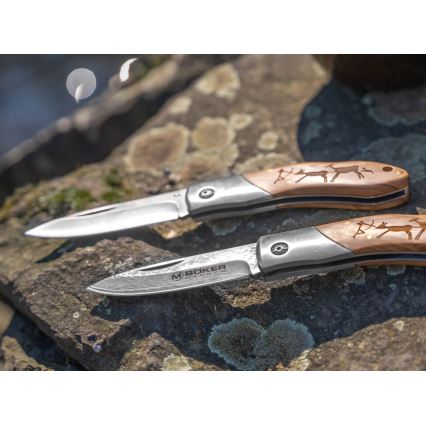 Böker - Μαχαίρι τσέπης Damascus Magnum Caveman 19,4 cm